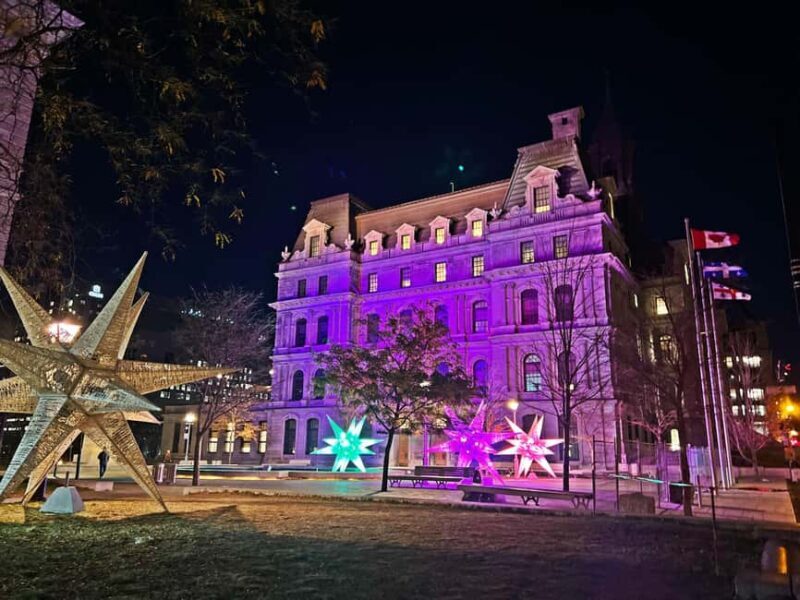 Montreal: Private Tailored Night Walk for Layover Travelers - Key Points