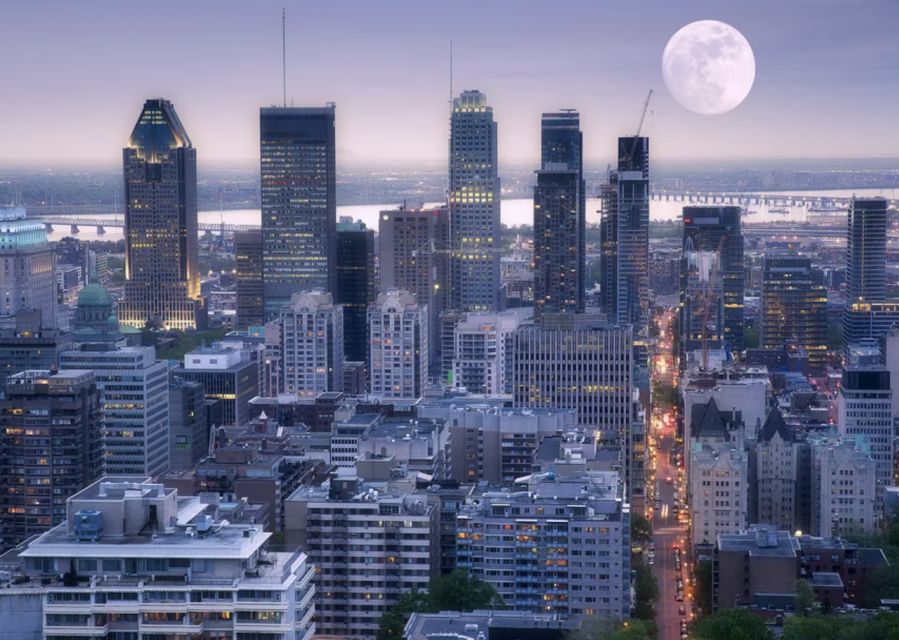 Montreal: Small Group Night Tour With La Grande Roue Entry - Key Points