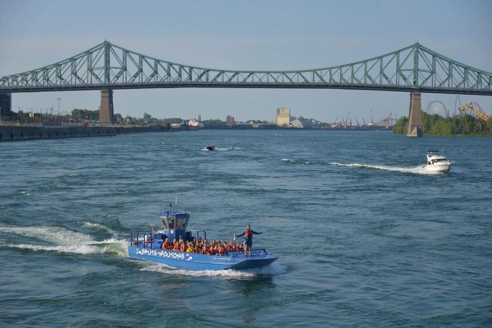 Montreal: St-Lawrence River Panorama Sightseeing Jet Boat - Live Tour Guide