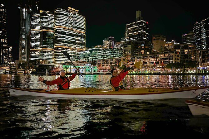 Moonlight Sea Kayaking Experience in Sydney's VIVID Festival - Authentic Traveler Feedback
