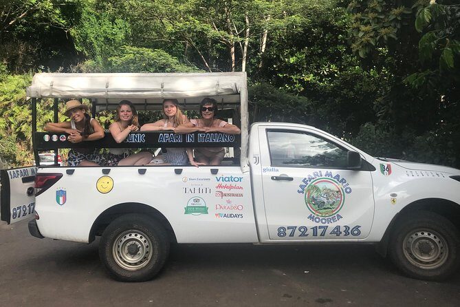 Moorea 4WD Tour Inc. Belvedere, Pineapple Farm, Magic Mountain... - Transportation and Group Size: Why It Enhances the Experience