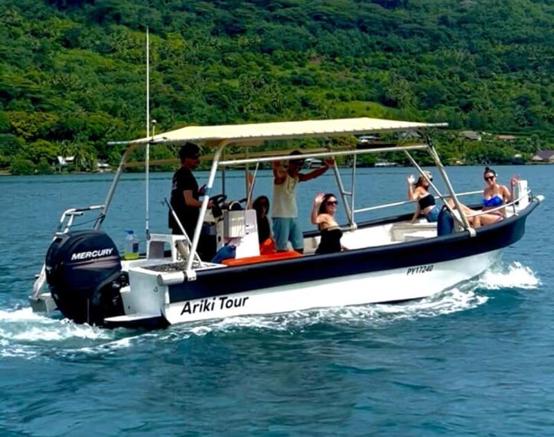 MOOREA 6H PRIVATE BOAT TOURS SNORKELING & LUNCH - Key Points