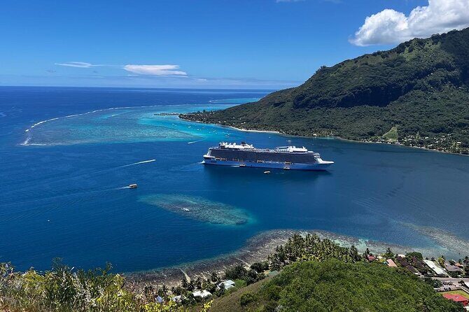 Moorea Cruise Ships: 4x4, Belvedere, Pineapple, & Magic Mountain - Key Points