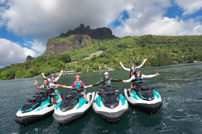 Moorea Solo or Twin 3 hours Jet Ski Tour - Key Points