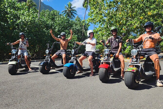 Moorea tour in electric citycoco (in autonomy) - FAQ