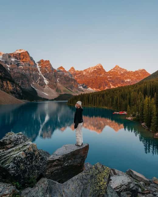 Moraine Lake Sunrise: Premium Tour from Canmore & Banff - How the Tour Unfolds