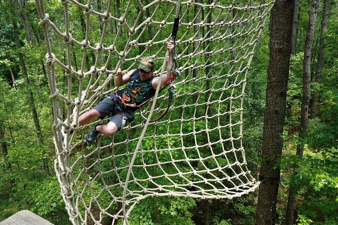 Morning Aerial Adventure Adult Course From Riegelwood - Group Size and Experience
