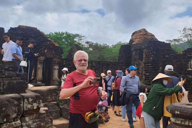 Morning Visit to My Son Holyland and Rice Paper Crafting - Exploring My Son Sanctuary