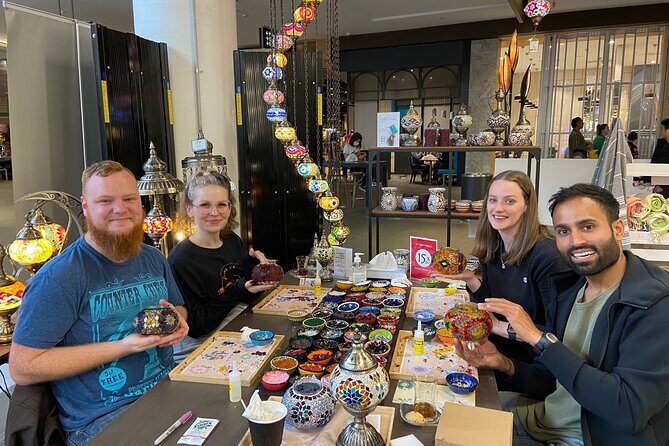 Mosaic Art Classes Brisbane: Turkish Lamp Workshop - What to Expect from the Turkish Lamp Workshop