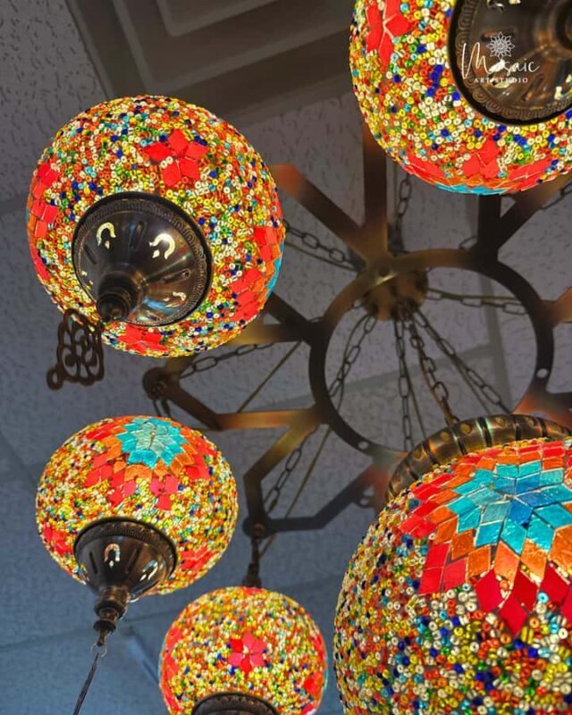 Mosaic CANDLE HOLDER Workshop in Voorhees, NJ - An Authentic Artistic Experience in Voorhees
