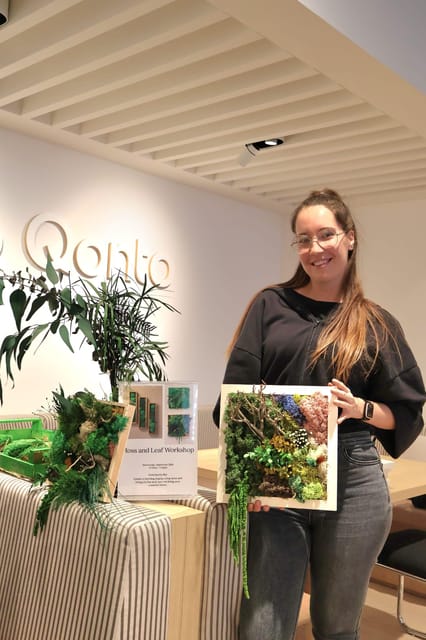Moss & Floral Frame Making Workshop - Workshop Experience