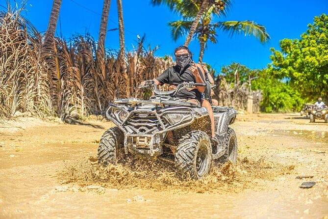 Moto aventura Punta Cana, ATV Off-Road Adventure, Cenote & Beach - Key Points