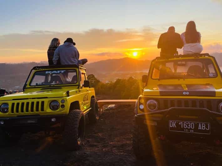 Mount Batur Jeep Sunrise Adventure and Natural Hot Spring - Adventure Highlights