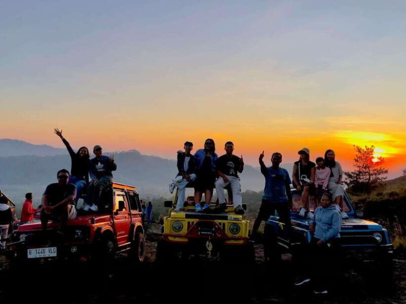 Mount batur jeep sunrise with breakfast - The Value of the Tour