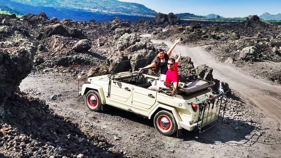 Mount Batur: Private Volkswagen Jeep Volcano Safari - Soaking in Natural Hot Springs