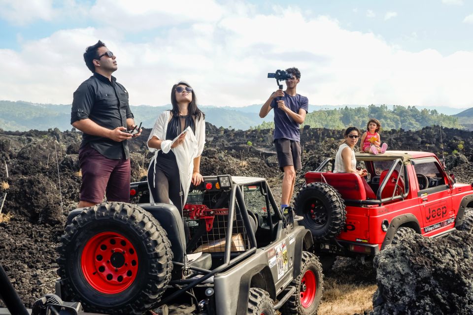 Mount Batur: Sunrise Jeep Tour & Natural Hot Spring - Kintamanis Farming Region and Lava Fields