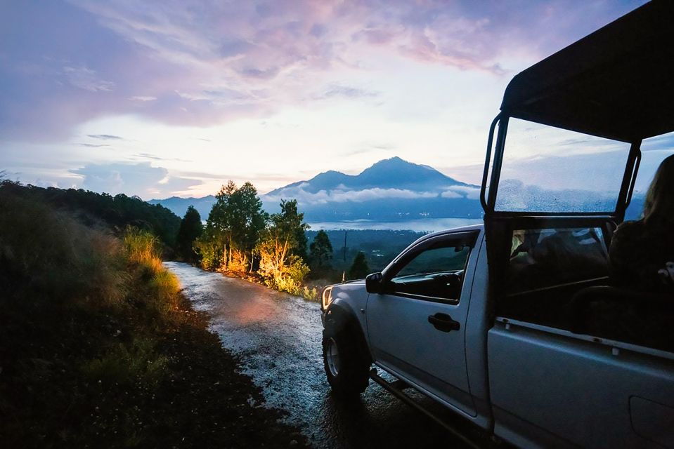 Mount Batur: Sunrise Jeep Tour & Natural Hot Spring - Sunrise at Mount Batur