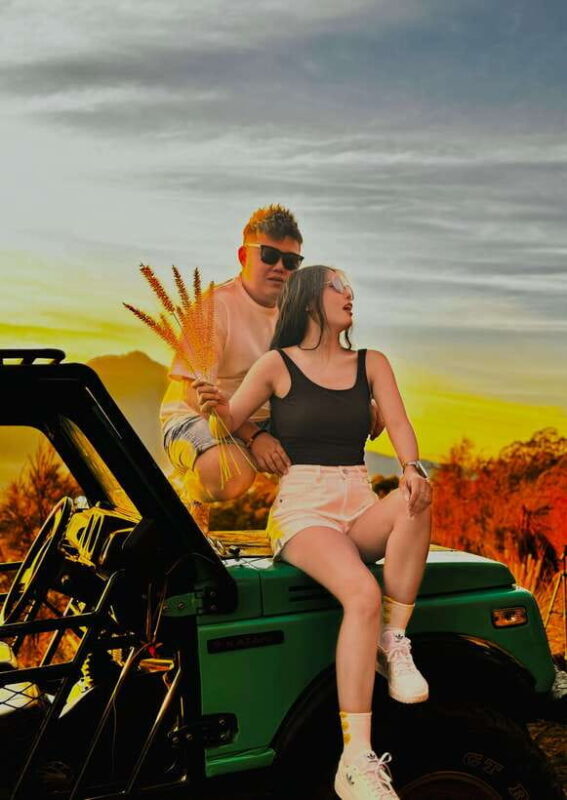 Mount Batur Sunset/Sunrise Jeep Tour & Natural Hot Springs - Key Points