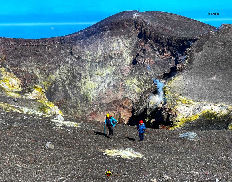 Mount Etna: Central Crater Guided Hike for Advanced Hikers - Reaching the Summit