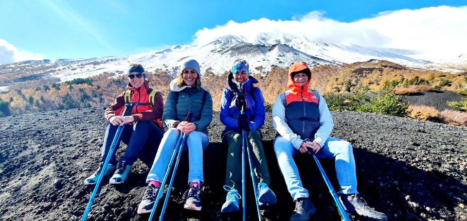 Mount Etna: Guided Snowshoeing Trekking Tour - Lunch Options and Details