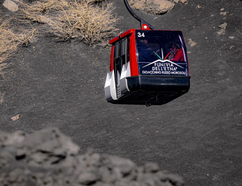 Mount Etna: Return Funivia Dell'Etna Cable Car Ticket - Key Points