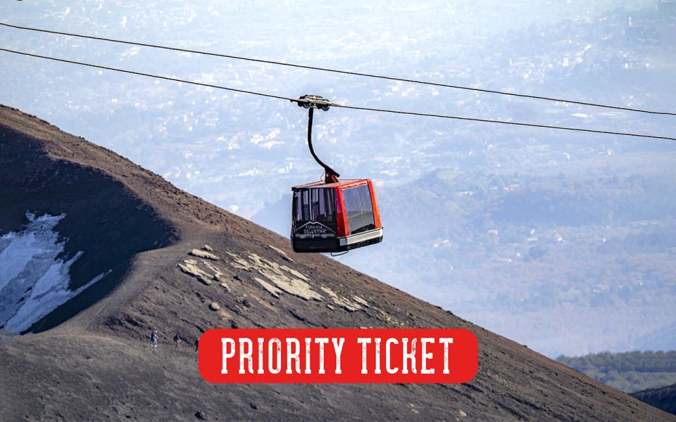 Mount Etna: Return Funivia Dell'Etna Cable Car Ticket - Ticket Information and Pricing