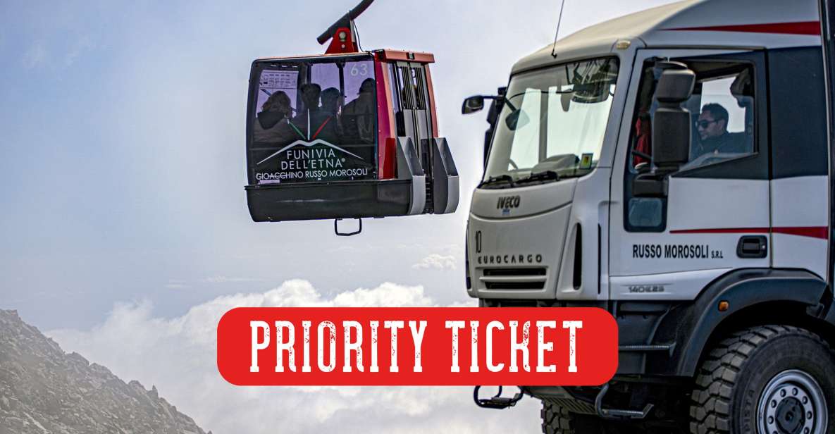 Mount Etna: Roundtrip Cable Car and 4x4 Bus Ticket - Itinerary Overview