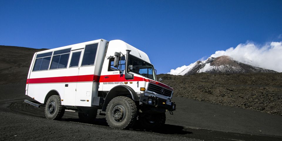 Mount Etna: Roundtrip Cable Car and 4x4 Bus Ticket - Guided Tour Experience