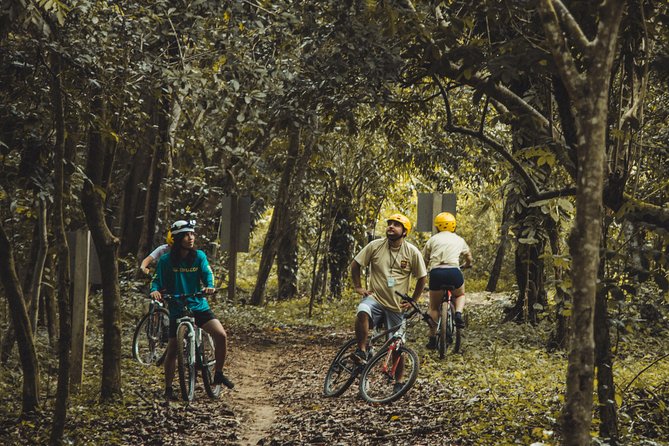 Mountain Bike Adventure to Xunantunich Maya Site in Belize - Crossing the Mopan River
