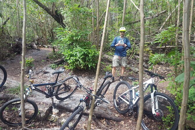 Mountain Bike tour to a Pristine Spring and Cave - Discovering Tortuguero Mountain Bike Park and National Reserve