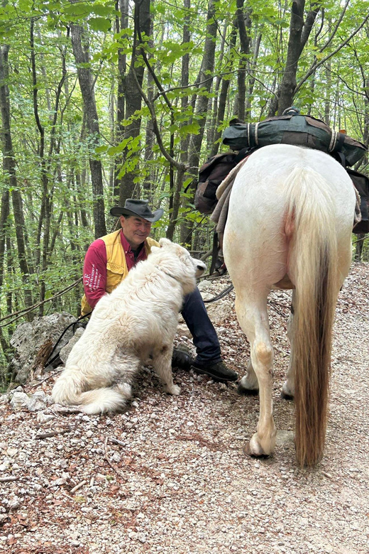Mountains of the Abruzzo: Four Day Horseback Riding Trip - Detailed Itinerary