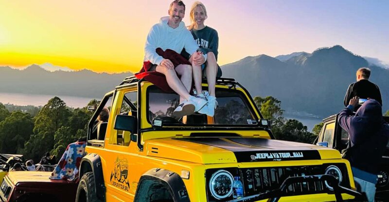 Mt Batur Jeep Sunrise, Floating Temple & Natural Hot Spring - Tour Overview