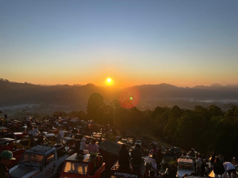 Mt.Batur : Sunrise 4WD Jeep, Natural Hot Spring, Kintamani - Sunrise Views