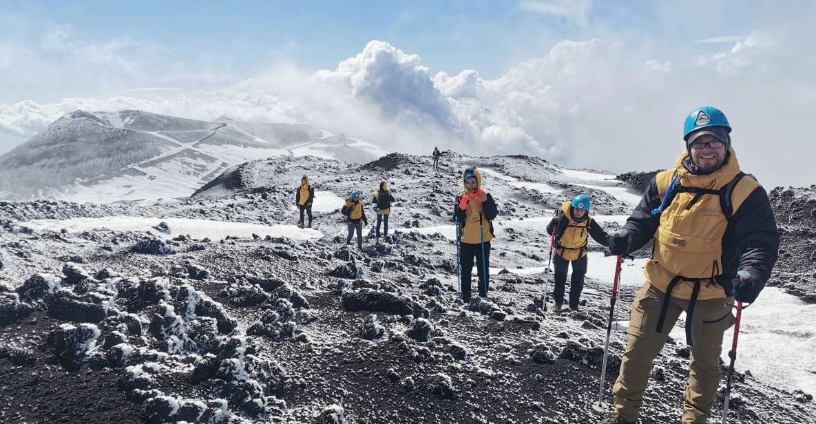 Mt Etna: Winter Trekking Tour With Optional Catania Transfer - Key Points