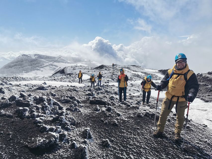 Mt Etna: Winter Trekking Tour With Optional Catania Transfer - Experience Highlights