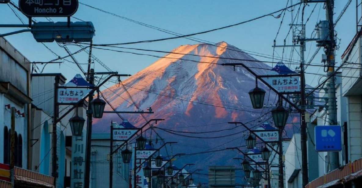 Mt. Fuji Area One Day Private Tour From Tokyo - Key Points
