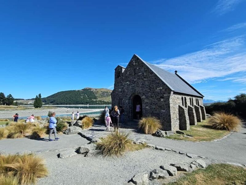 (MT) Mount Cook & Lake Tekapo Day Tour from Christchurch - Lake Tekapo and the Church of the Good Shepherd