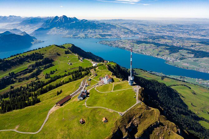 Mt Rigi and Lucerne Day Trip From Zurich With Boat Ride - Aerial Cable Car Ride