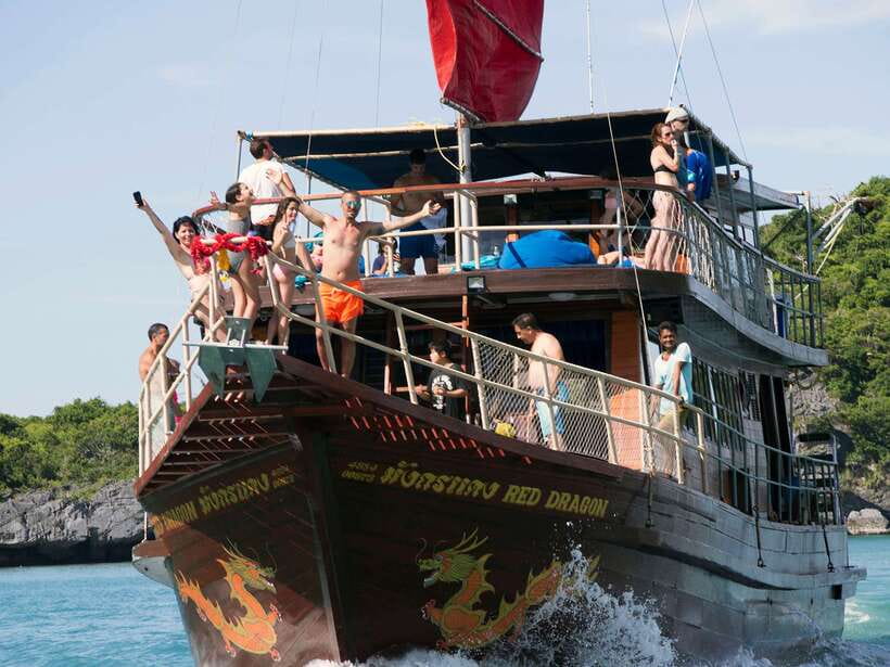 Mu Ko Ang Thong: Private Day Charter in Classic Thai Yacht - Scenic Views and Natural Wonders