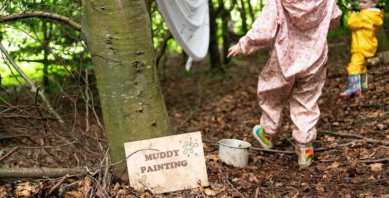 Muddy Tots Go Wild Forest School - Ballynahinch Co. Down - Introduction to BallyBurren Outdoor Escapes and the Setting