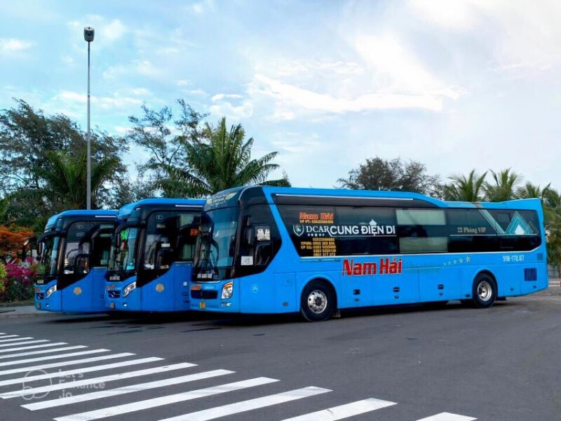 Mui Ne: Luxury Sleeper Bus to Nha Trang With Water - Pickup Locations and Arrival