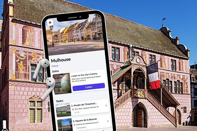 Mulhouse Self-Guided English Audio Tour on your Phone - Key Points