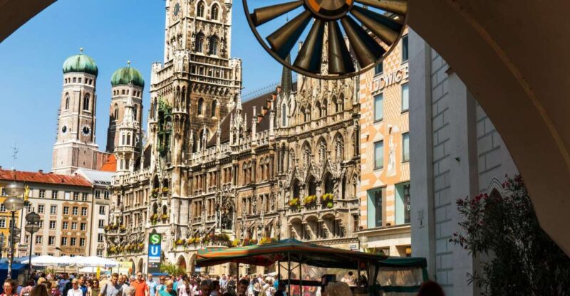 Munich: City Tour - Eisbach Wave Surfing - FC Bayern - Marienplatz - Marienplatz and Historic Landmarks
