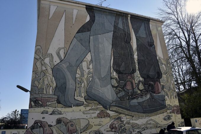 Munich: Street Art Bike Tour - Break at the Slaughterhouse District