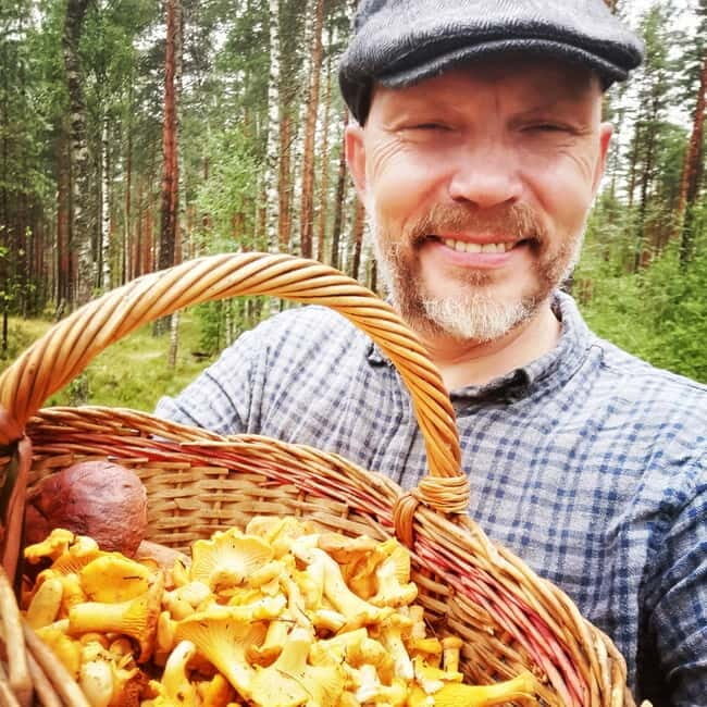 Mushroom picking in the forests near Riga - Learning and Tasting: From Foraging to Food