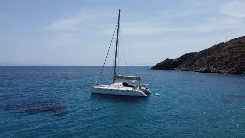 Mykonos: Catamaran Cruises with Lunch and Drinks - Key Points