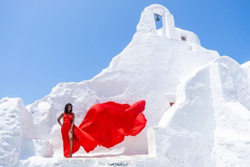 Mykonos: Flying Dress Photoshoot - FAQ
