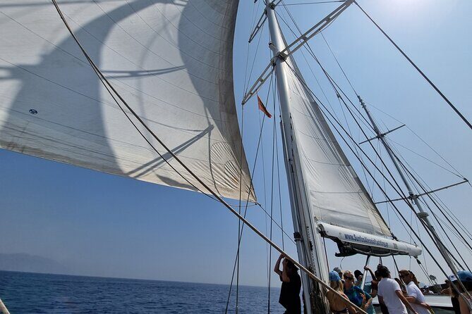 Mykonos Sail Cruise to Rhenia, Guided Tour of Delos, Lunch&Drinks - FAQ