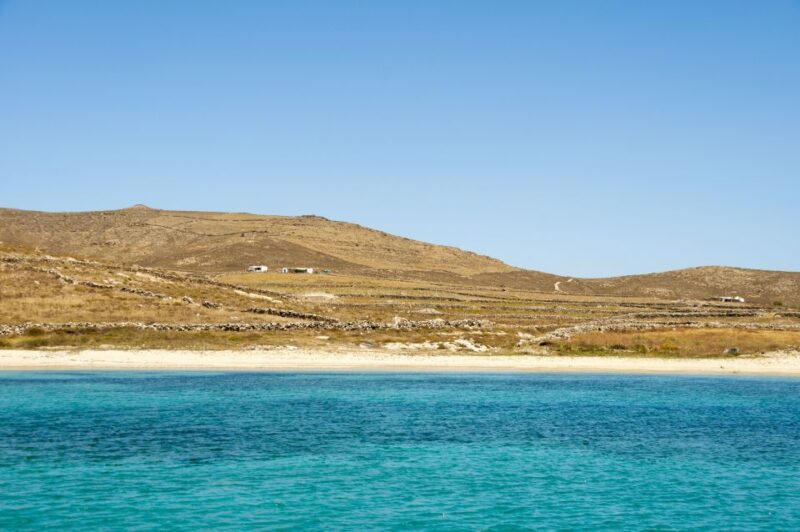 Mykonos: South Beaches & Rhenia Yacht Cruise With Transfers - Pickup and Embarkation