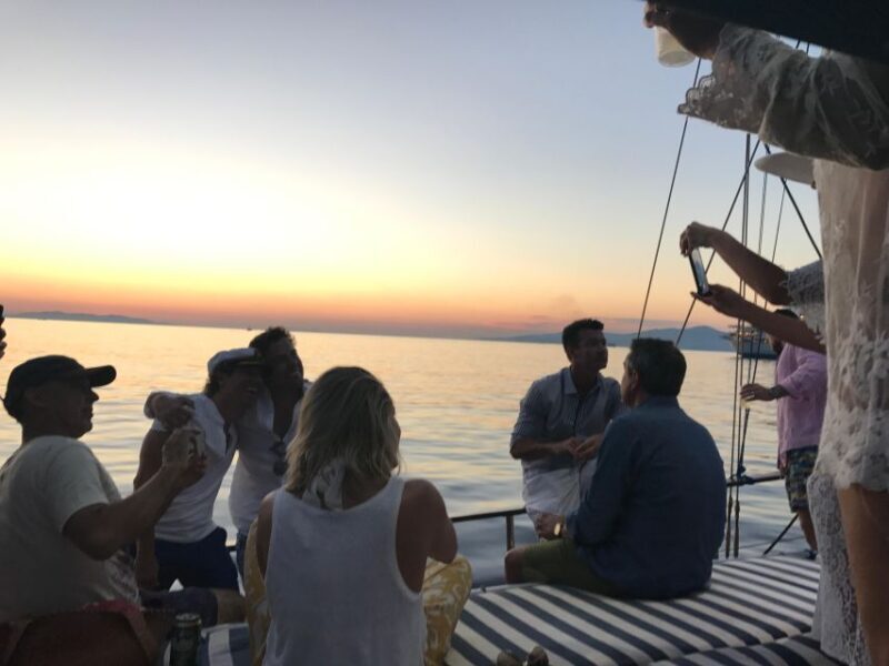 Mykonos: Sunset Boat Cruise with Light Dinner & Drinks - The Experience in Detail